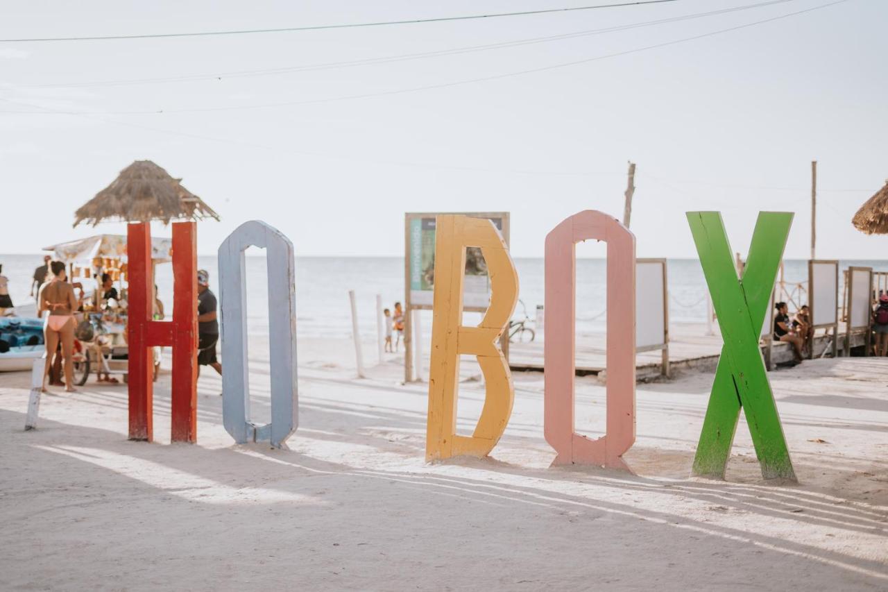 La Diosa Kali Beach Front Hotel Holbox Extérieur photo