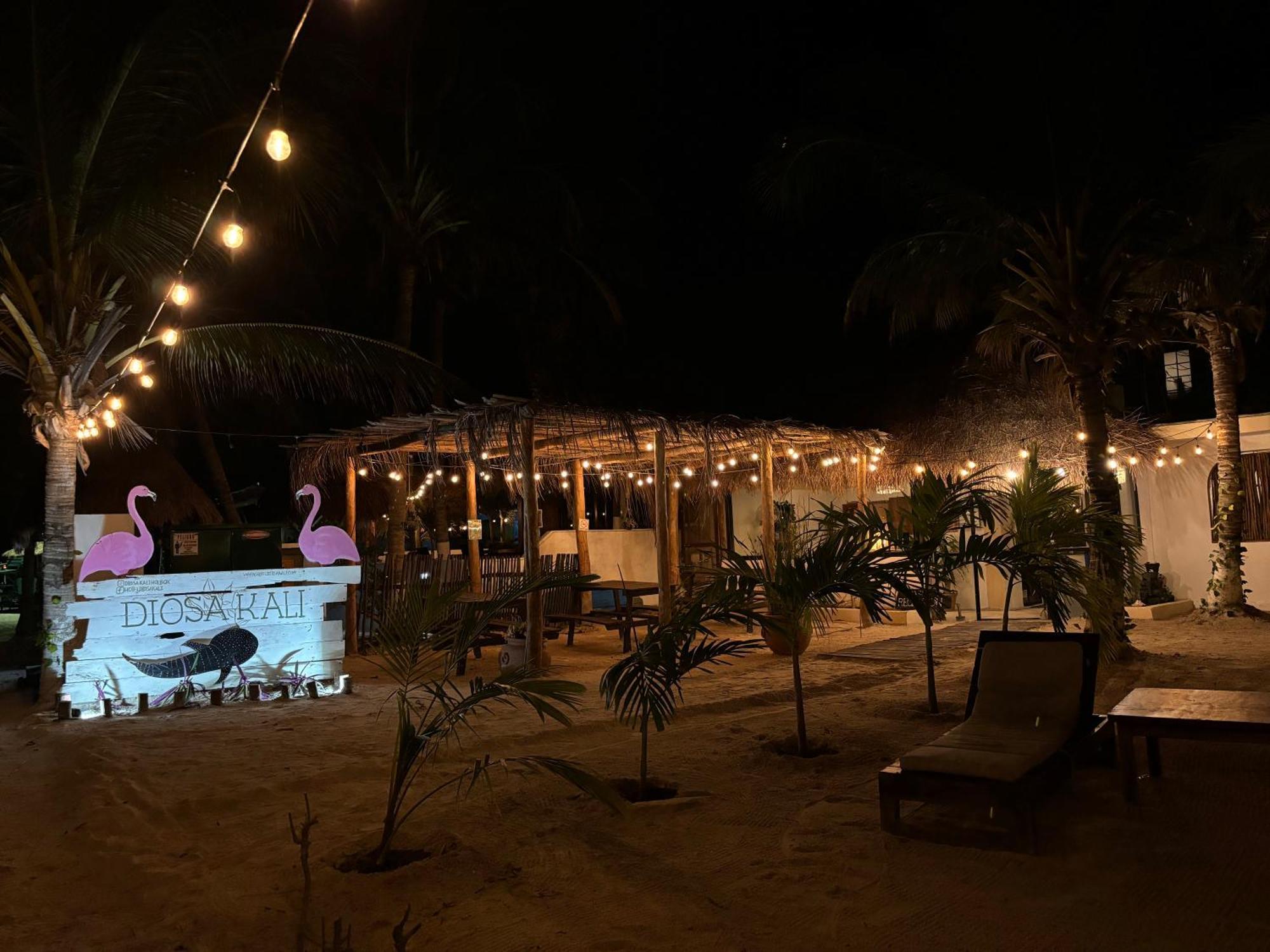 La Diosa Kali Beach Front Hotel Holbox Extérieur photo